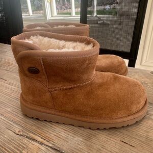 Cozy Brown Kids Ugg Boots